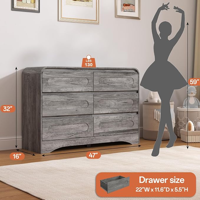 3 Piece Bedroom Set, Dresser and Nightstand Sets - Image 4