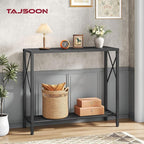 Tajsoon Small Entryway Table, 2-Tier Narrow Consle Table - Image 2