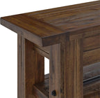 Durango 54-Inch Farmhouse-Industrial Style Wood Console Table - Image 7