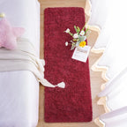 Chicrug Soft Runner Rug for Bedroom Living Room Plush Fluffy Rugs 2x6 | Shag - Image 4