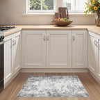 UERMEI 2x3 Entryway Area Rug: Washable Neutral Modern Abstract Small Rug - Image 4