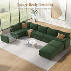 Vesgantti Large Modular Sectional Sofa, Big Comfy Cloud Couch - Image 8