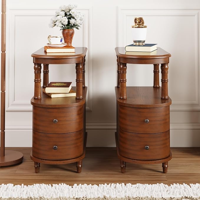 Slim End Side Table Set of 2 - Image 4