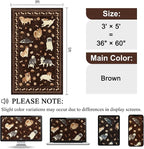 DUKINO 3x5 Rug, Washable Dog Bedroom Area Rug Soft Non Slip, Non-Shedding - Image 2