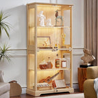 LELELINKY Farmhouse Display Cabinet by LELELINKY