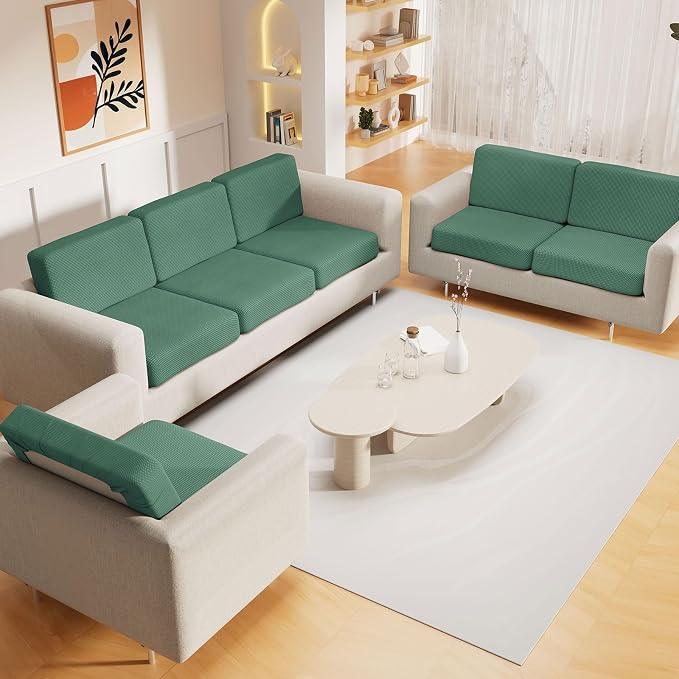 Waterproof Sectional Couch Covers, Non Slip Sofa Cushion Covers | L Shape - Image 2