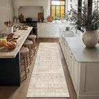 Schweek 2.6x8 Washable Runner Rug Non Slip Runner - Image 3