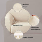 Turquoize 2 Piece Chair Covers Chair Slipcovers - Image 3