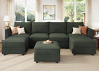 HONBAY Modular Sofa U Shaped Sectional Couch by HONBAY