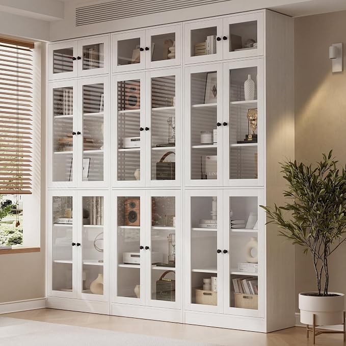TUSY 85.5" Modern Tall Bookcase - Image 3