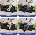 COMAX Futon Sofa Bed, 4‑in‑1 Convertible Sofa Bed, Folding Boneless Couches - Image 8