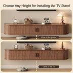 63" Floating TV Stand with Power Outlet - Image 7