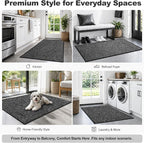 Super Absorbent Front Door Mat, Non-Slip Washable Indoor Doormats, Low Profile - Image 8