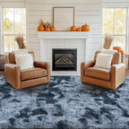 Pionblank 8x10 Rug for Living Room, Fluffy Plush Large Area Rug - Image 3