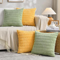 Fancy Homi 4 Packs Decorative Throw Pillow Covers by Fancy+Homi