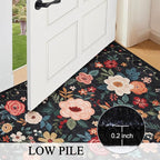 DUKINO 3x12 Washable Runner Rug, Long Hallway Runner Rug Non Slip, Low Pile - Image 6