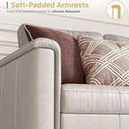 SITJOY Faux Leather Living Room Chair - Image 4