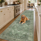 RELEANY Washable Area Rug, Runner 3'x12', Water Repellent, Pet Friendly - Image 2