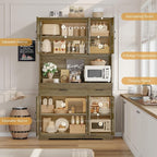 HOSTACK 71" Pantry Cabinet - Image 5