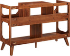 Crosley Furniture Asheville Mid-Century Modern Media Console Record Player Stand - Image 5