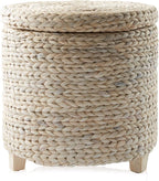 Casafield 17" Round Storage Ottoman - Image 4
