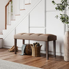 Roundhill Furniture Strata Velvet Upholstered Dining Bench by RoundhillFurniture