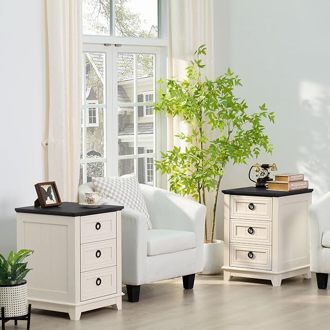 Joaxswe Farmhouse Coffee Table Set of 3, Furniture Set, Coffee Table - Image 6