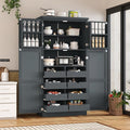 VilroCaz Freestanding Kitchen Pantry Tall Storage Cabinet, Wooden Kitchen by VilroCaz