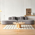 Container Furniture Direct 132" Curved Sofa by ContainerDirect