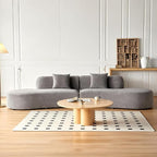 Container Furniture Direct 132" Curved Sofa by ContainerDirect