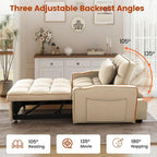 Convertible Sleeper Chair, Chairs Bed Sleepers - Image 4