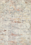 2x3 Washable Entryway Rug: Modern Abstract Indoor Soft Carpet Taupe | by FXRHLP