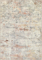 2x3 Washable Entryway Rug: Modern Abstract Indoor Soft Carpet Taupe | by FXRHLP