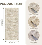 2x5 Rug Runners for Hallways Non Slip, Kitchen Rugs, Nursery Room, Soft Runner - Image 2