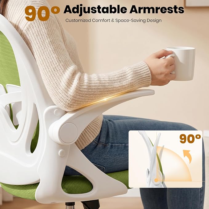 Primy Drafting Chair Tall Office Chair - Image 9