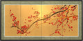 Oriental Furniture Plum Tree on Gold Leaf by RedLantern
