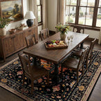 RELEANY Washable Area Rug, Large 9'x12', Water Repellent, Pet Friendly - Image 3
