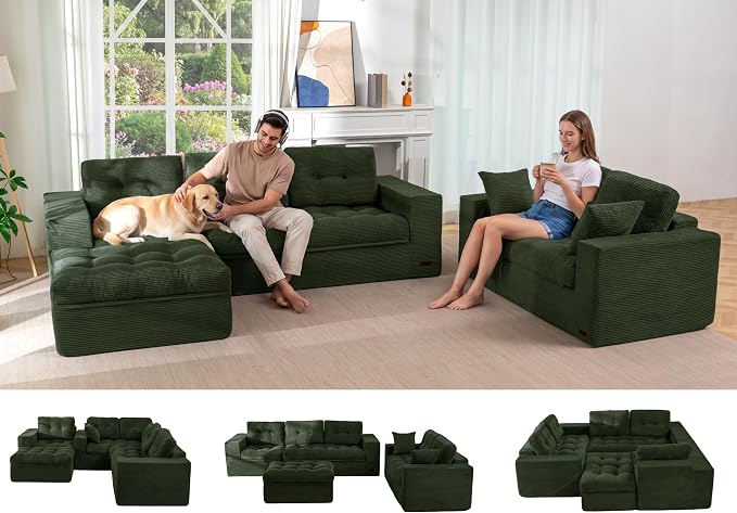 MAXYOYO Modular Sectional Sofa by MAXYOYO