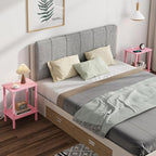 TUTOTAK End Table with Charging Station, Small Side Table with Outlets - Image 7