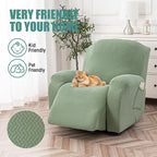 Genina Recliner Chair Cover, Stretch Reclining Chair Covers, Recliner Sofa - Image 3