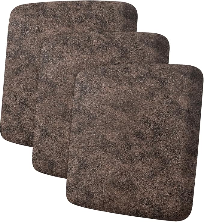ANARACHON Leather Look Couch Cushion Covers Sofa Seat Slipcovers Sets Couches by ANARACHON
