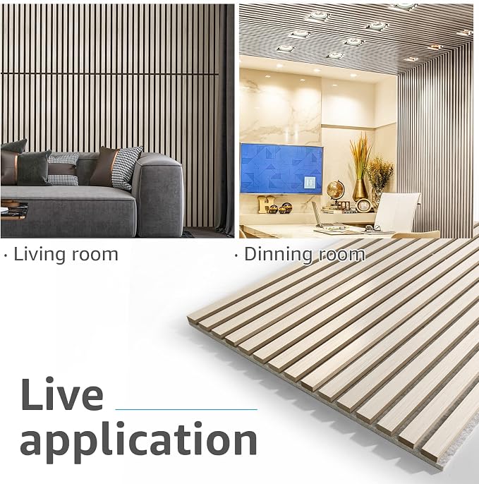 Art3d 2 Wood Slat Acoustic Panels - Image 8