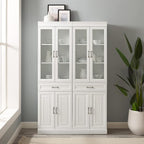 Crosley Furniture Stanton 2-Piece Glass Door Kitchen Storage Pantry Cabinet - Image 7