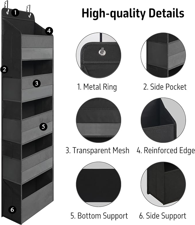 TYMENSH Over Door Organizer - Image 3