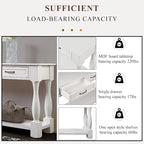 Knocbel Long Antique Entry Console Table - Image 8