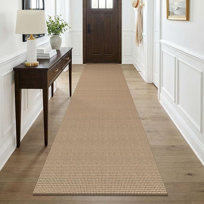 KOZYFLY Runners for Hallway 3x9, Wide Washable Runner Rug, Woven Non Slip by KOZYFLY