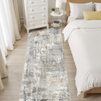LOONGRUG Runner Rug 3x10 Washable Non-Slip Kitchen Neutral Modern Rug | - Image 6
