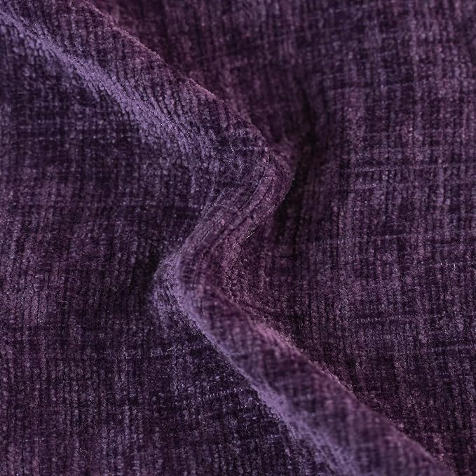 CaliTime Decorative Couch Throw Pillow Covers 22 X 22 Inches Plum Purple | Pack - Image 2