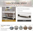 Knocbel Long Antique Entry Console Table - Image 11