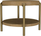 Coaster Home Furnishings Arini 2-piece Round Coffee and End Table Set Sand Wash - Image 6
